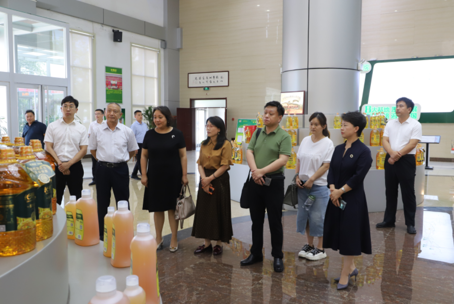 山東省質量管理協會來山東三星集團調研