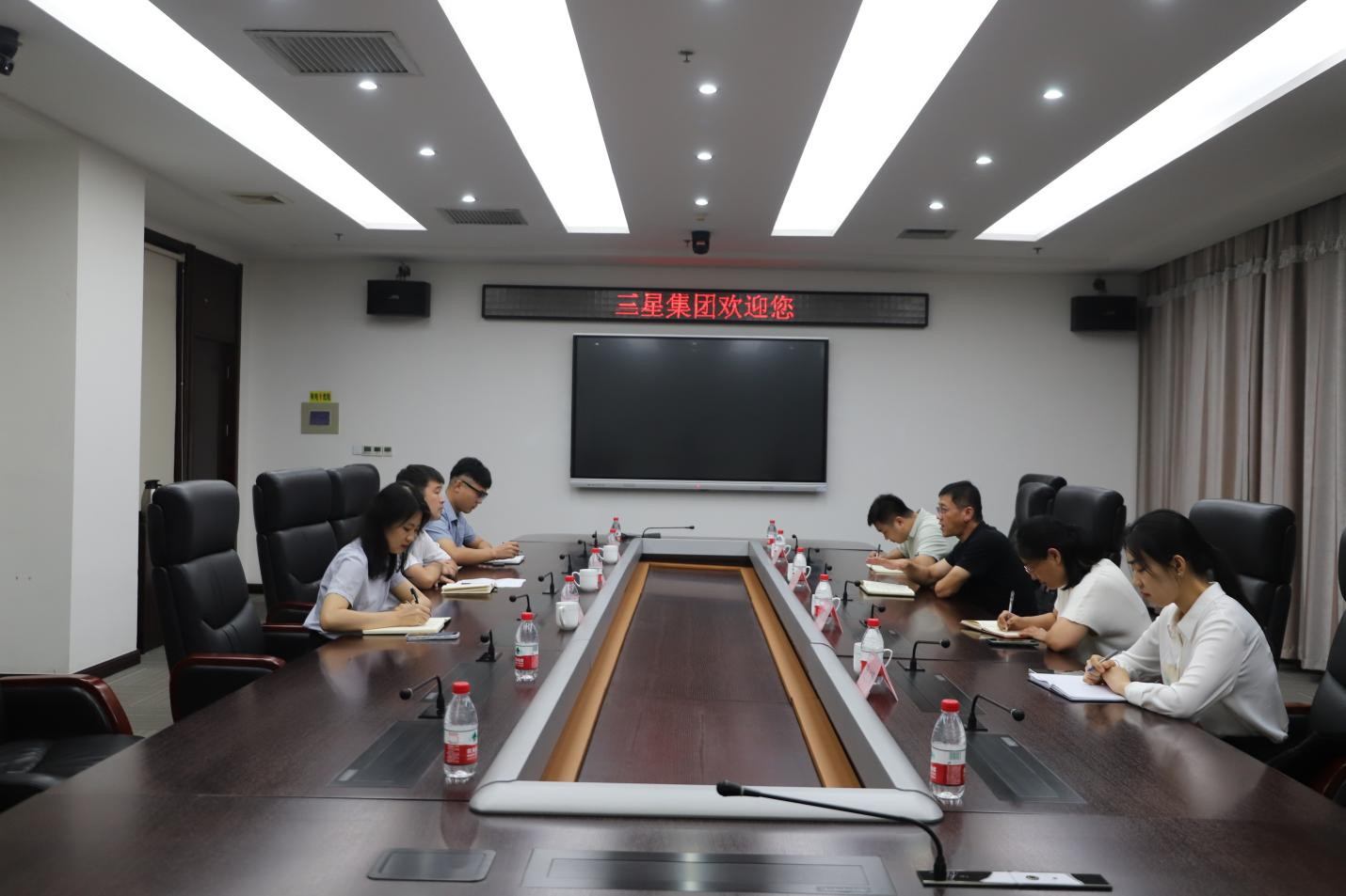 鄒平市委組織部、市人社局調(diào)研工作組來山東三星集團開展用工需求專題調(diào)研