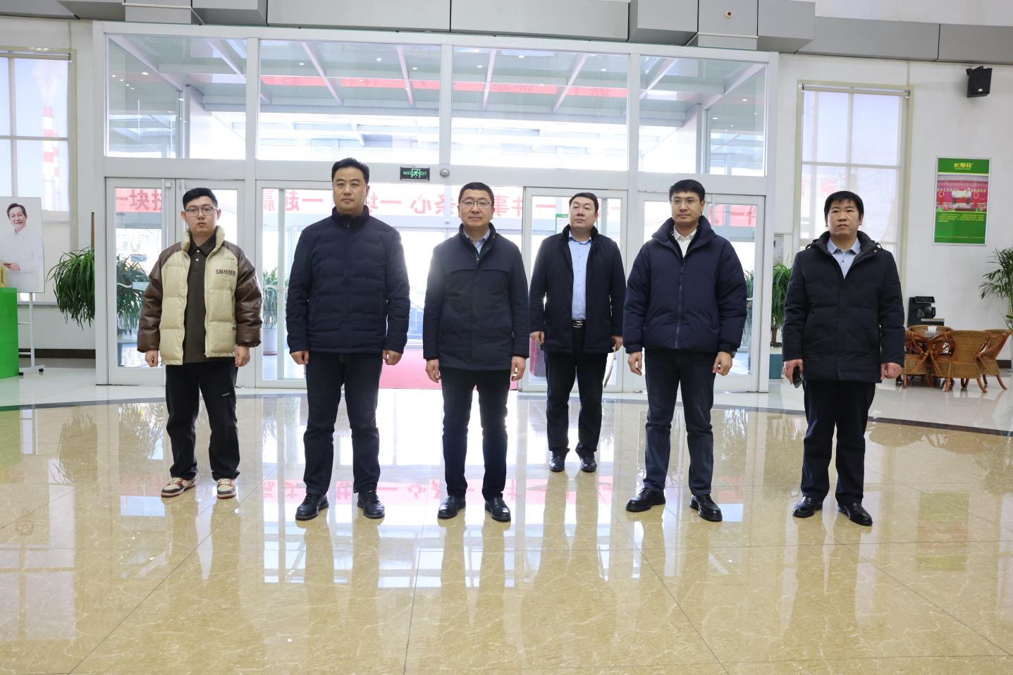 內蒙古巴彥淖爾市投資促進中心考察團來山東三星集團考察
